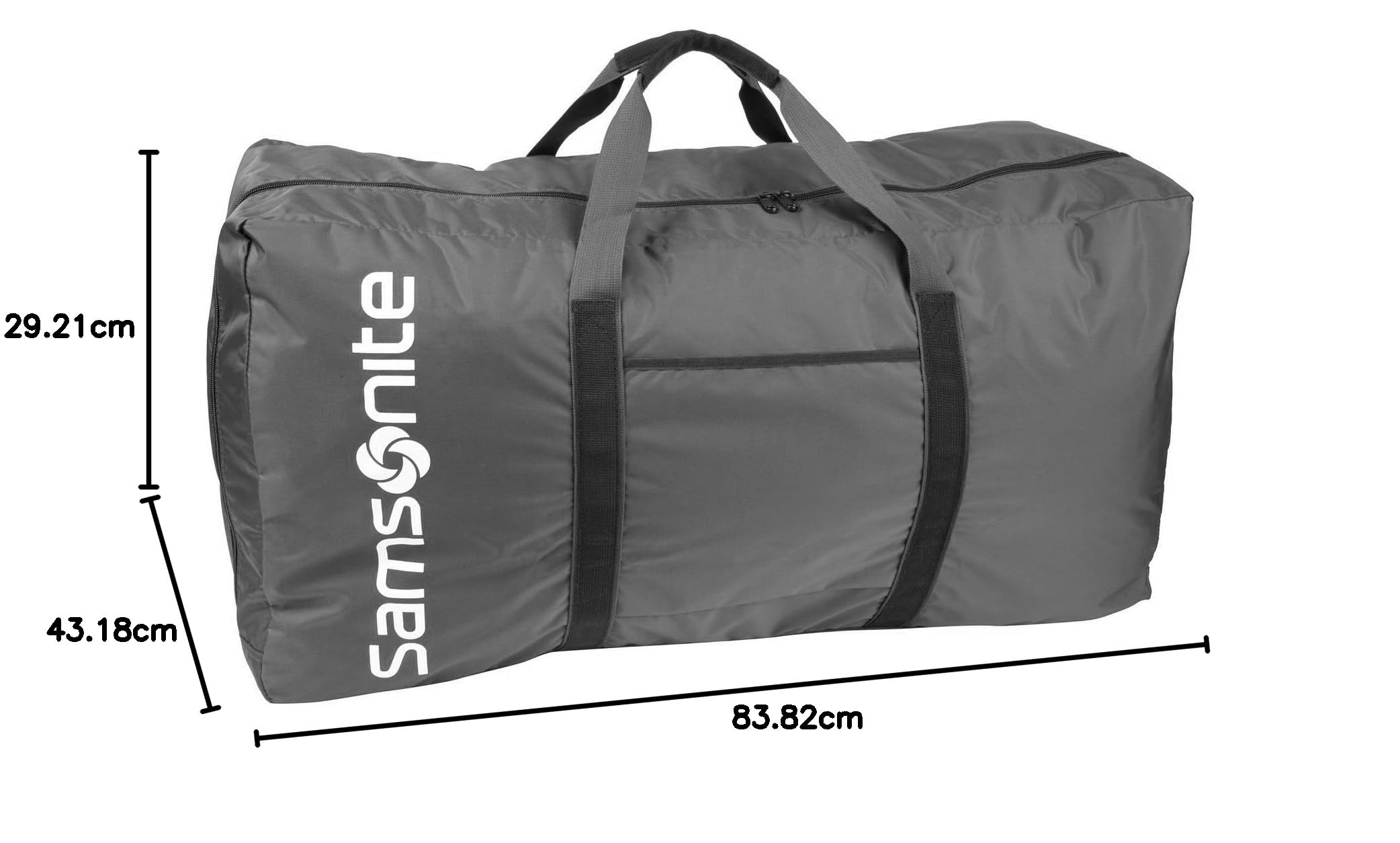 Samsonite Tote-A-Ton Bolsa de Lona de 32.5 Pulgadas, Color carbón, Paquete de 3