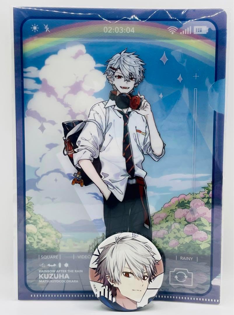 にじフェス2023 缶バッジ マツキヨココカラ&times; クリアファイル 葛葉