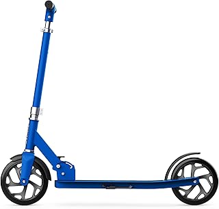 Jetson Jupiter Jumbo 2-Wheel Kick Scooter, Sturdy Wide Deck, Height Adjustable Handlebar, Rear Brake,