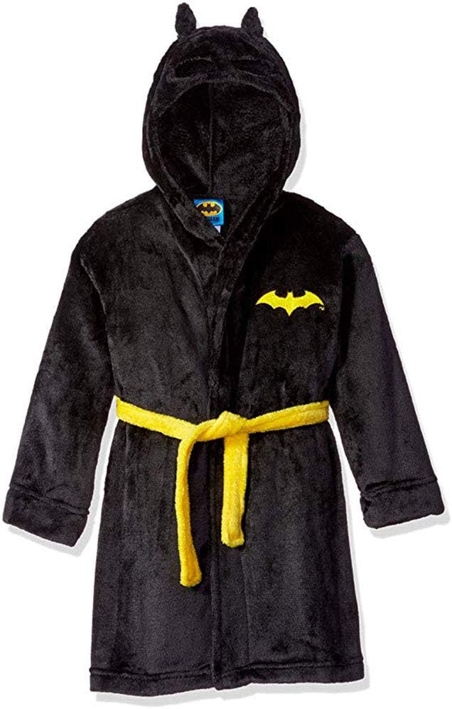 DC Comics Boys' Toddler Batman Hooded Robe