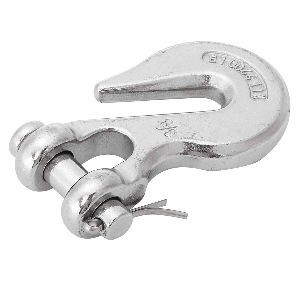 Ganci a scatto in acciaio inossidabile pesante forti per il sollevamento di kayak in barca (3/8 ")