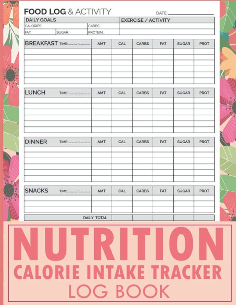 nutrition-calorie-intake-tracker-log-book-daily-calorie-counting-food-diet-log-with-weight-loss-chart-record-carbohydrates-calories-fiber-net-carbs-carb-counter-book-gildon-melanie-amazon-com-books for Free Printable Calorie Counting Chart Nutrition Calorie Intake Tracker Log Book: Daily Calorie Counting Food Diet Log With Weight Loss Chart | Record Carbohydrates, Calories, Fiber & Net Carbs | Carb Counter Book: GILDON, MELANIE: Amazon.com: Books for Free Printable Calorie Counting Chart