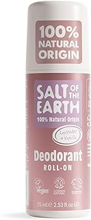 Natural Deodorant Roll On - Lavender & Vanilla - Vegan Formula with Effective Long-Lasting Protection, Made in the UK - Suitable for Women, Men & Kids - 75ml