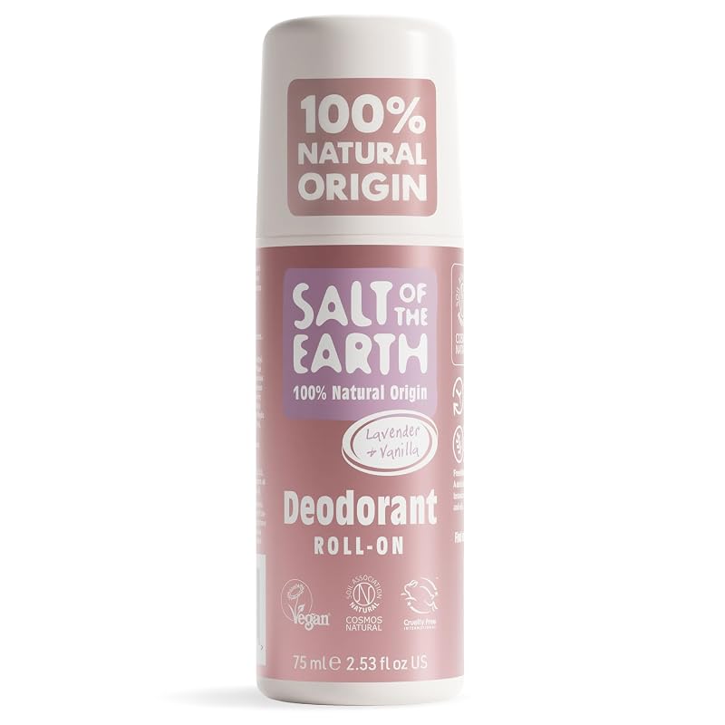 Desodorante roll-on Salt Of the Earth Lavanda & Baunilha, 75 mL