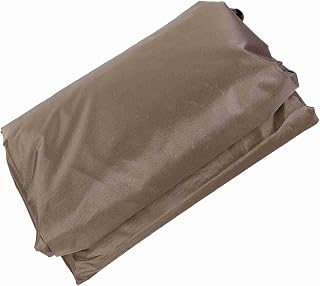 Protector de la Bañera, Cubierta de Aislada Toda la Temporada, Protector SPA Cuadrado Impermeable con Hojas Otoño para Protección Bañera Al Aire Libre (Color de café)