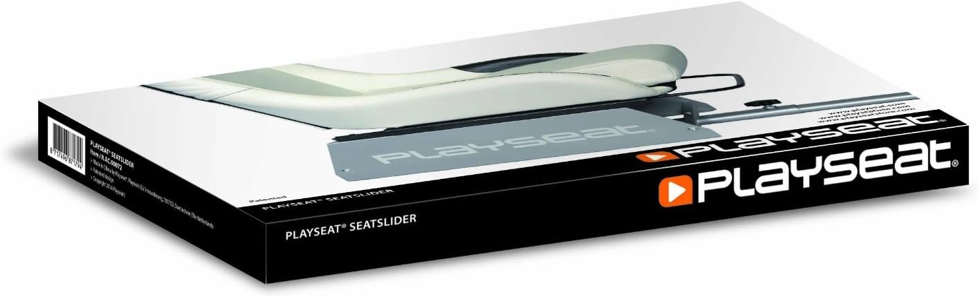 Playseat Seat Slider, Racing Chair Seat Slider, Black, 34.5 cm / 13.58 in