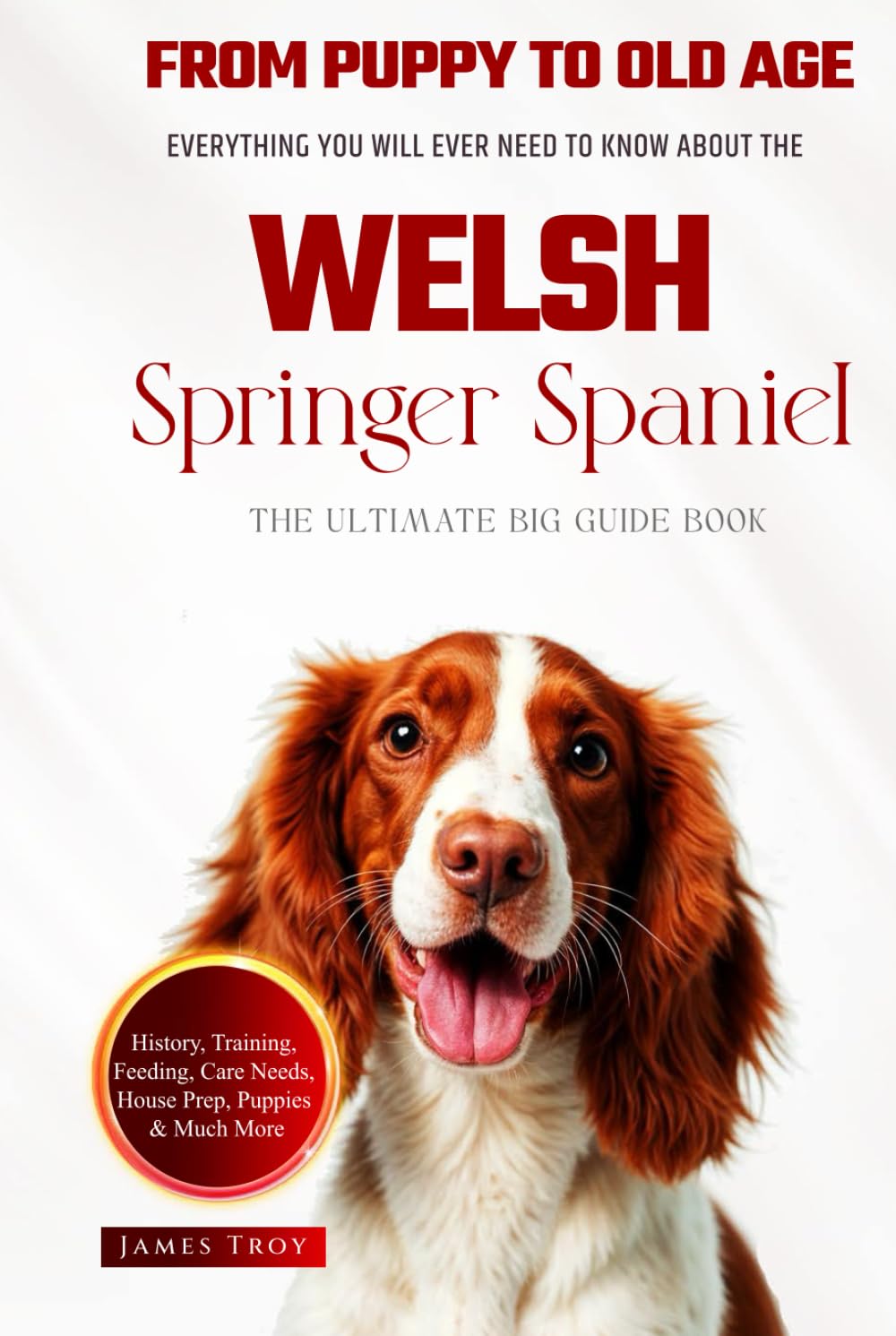 The Ultimate Welsh Springer Spaniel Big Guide: Everything You Will Ever Need To Know About The Welsh Springer Spaniel Book