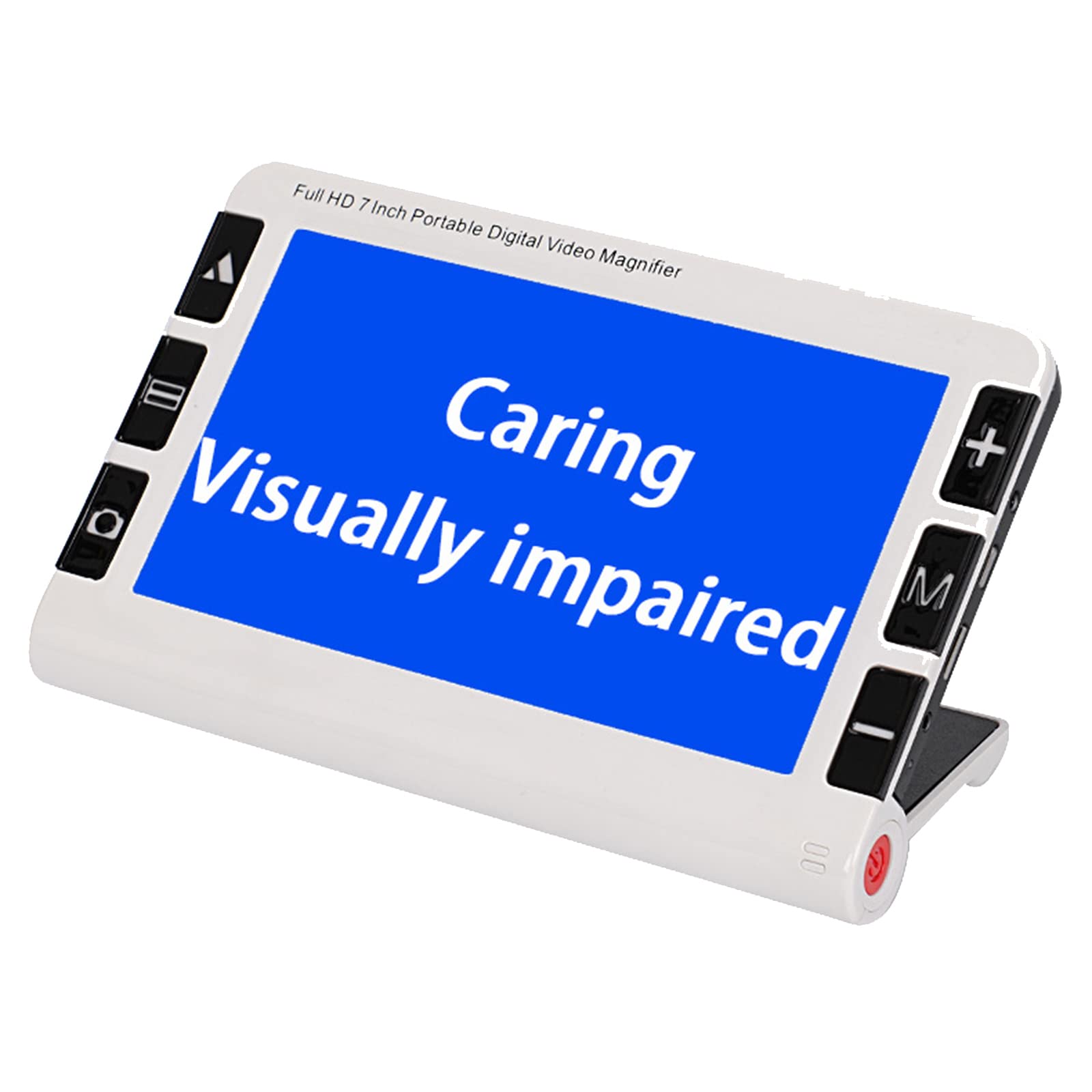 oiakus 7.0 Inch Handheld Video Digital Magnifier, Portable Electronic Reading Aids, 2X/8X/15X/32X Zoom, 19 Kinds Color Modes, 5 Million Photos 4G Capacity Memory, Best Gift for Low Vision