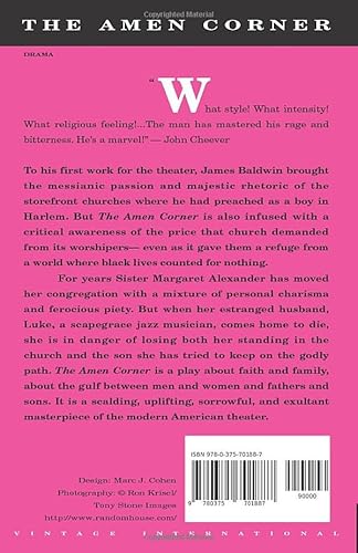 Vintage 0375701885_USED The Amen Corner: A Play thumb #1