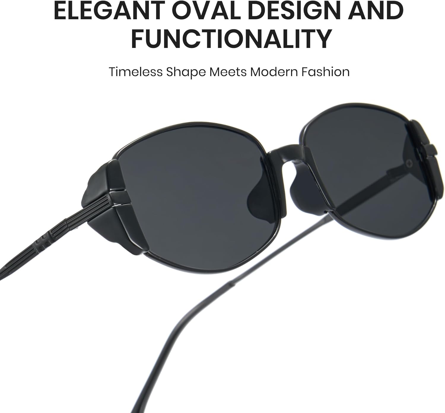 Cyxus Sunglasses for Women Men Trendy Sunglasses UV Protection for Outdoor 1269 - Image 4