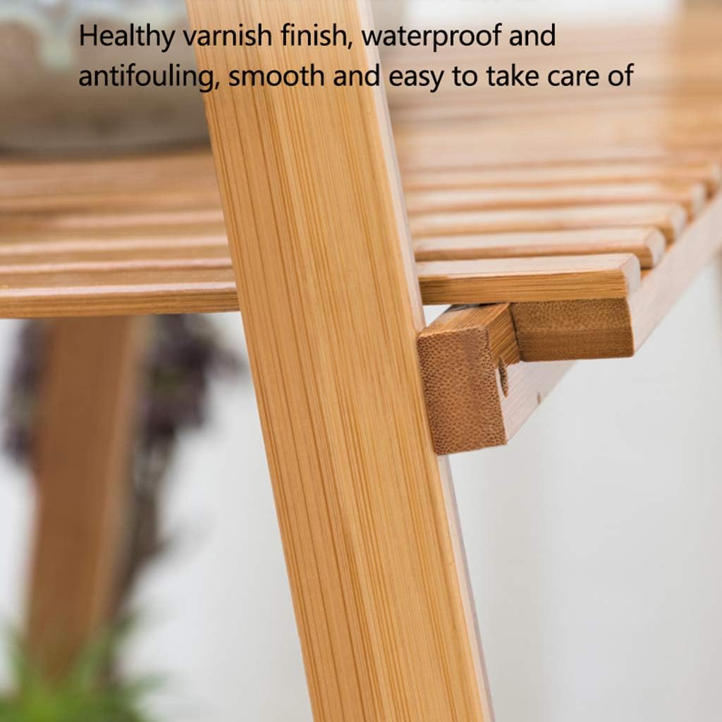 Multifunctional Flower Rack,Hanging Plant Stand,Folding a Framde Display Shelf,for Patio,Garden,Living Room,Office,Balcony. (4 Layers 66x38x107cm)
