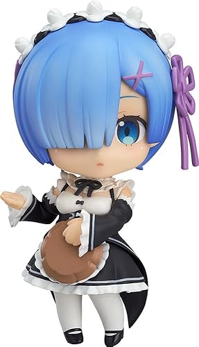 Good Smile Nendoroid Re:Zero Starting Life in Another World Rem ABS PVC Figura de acción de 3.937 in (segunda versión) (Rerelease)