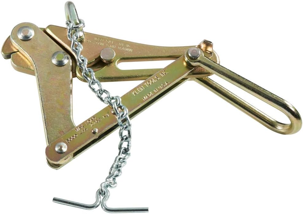 Klein Tools 1659-5AT Chicago Grip Type B Strand Puller, Made in USA