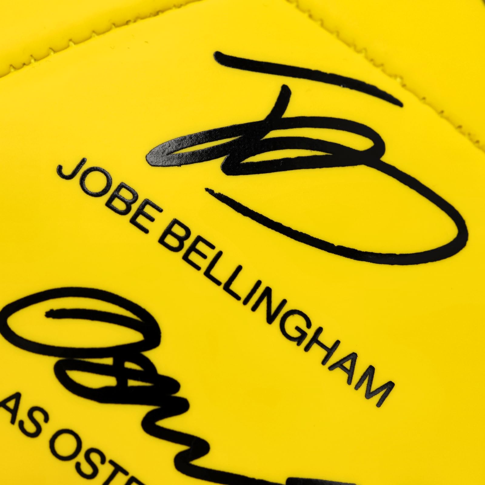 Dortmund Borussia BVB Unterschriftenball 2025/26, signiert, gelb, Größe 1