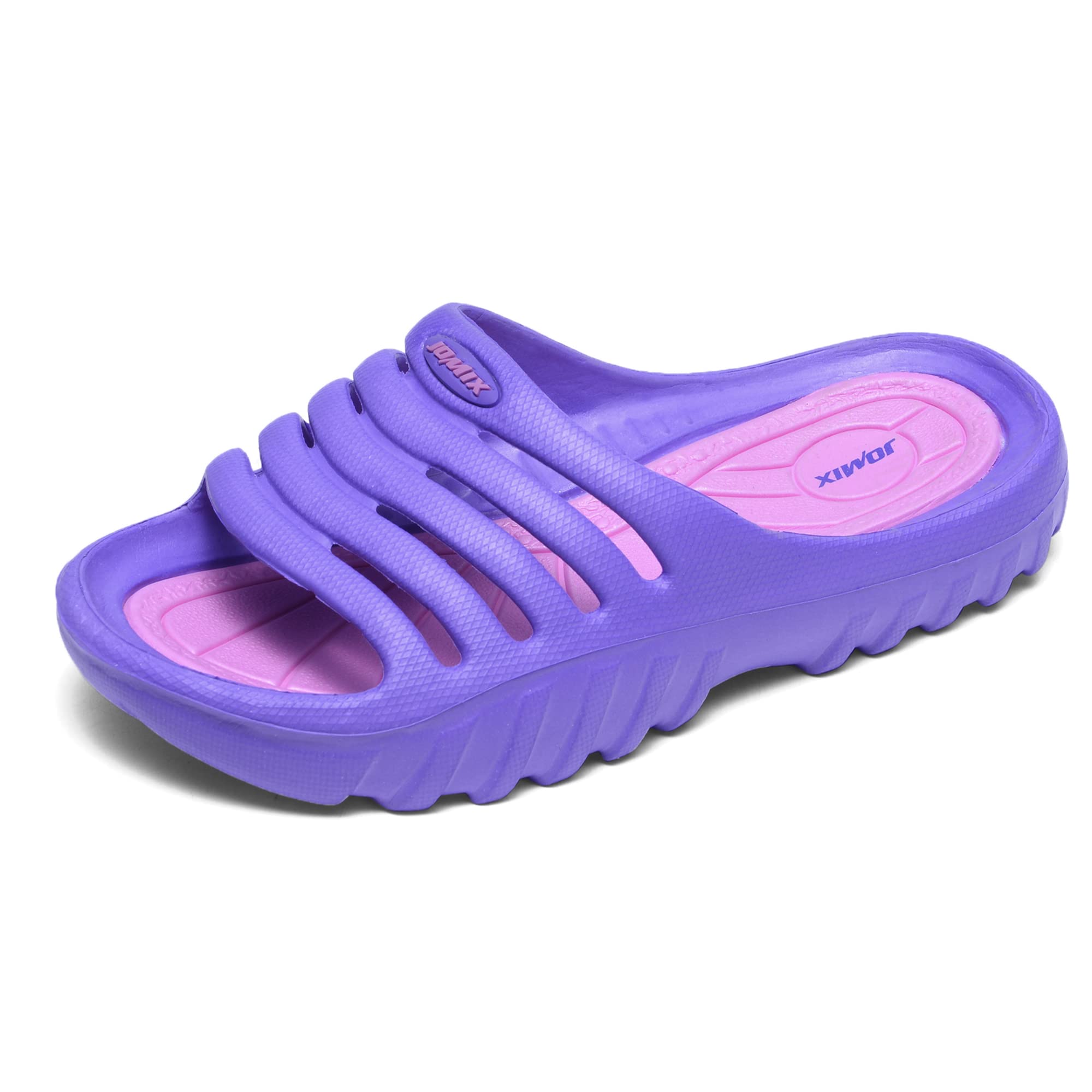 JOMIX Tongs Enfants Sandales D'Été Garçons Filles - Chaussons Caoutchouc Léger Antidérapant Pour Plage Piscine Douche