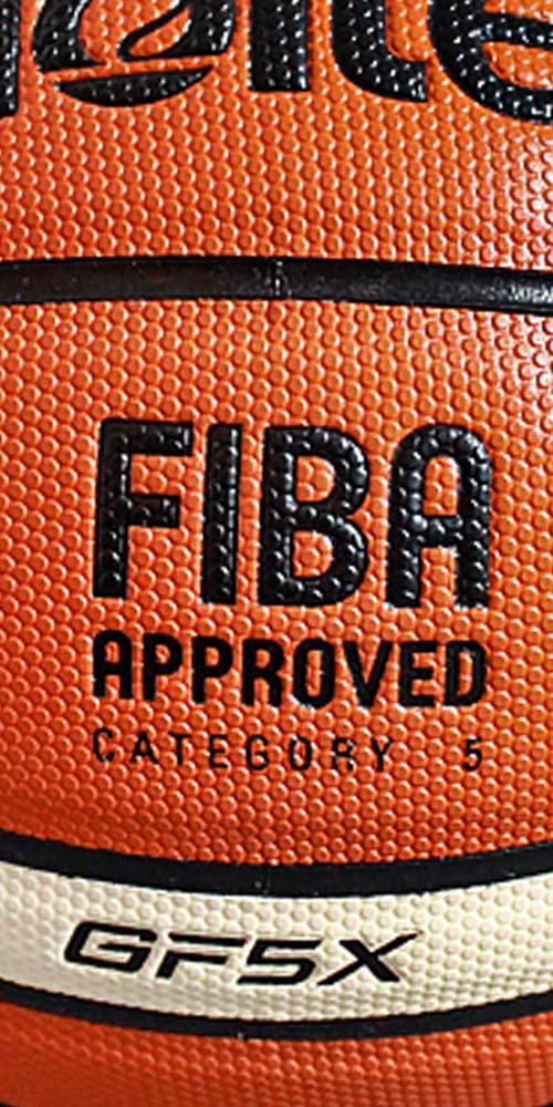 Molten - Pallone da pallacanestro, misura 5, colore: arancione