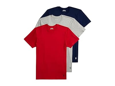 Polo Ralph Lauren Classic Fit Cotton Crew Undershirt 3-Pack Men