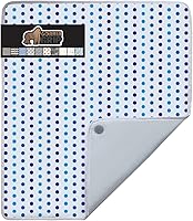 Vista 24 de GORILLA GRIP The Original - Funda y almohadilla para tabla de planchar, revestimiento de silicona, acolchado grueso resistente a quemaduras, fundas