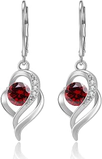 Elegant Twisted Dangle Zircon Earrings for Women, 2ct Grade AAAAA, 316L Stainless Steel, Hypoallergenic Ratchet Clasp, Oxidization Resistant Jewelry Gift