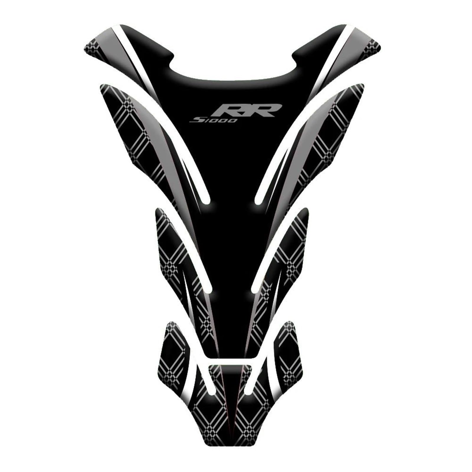 Jganrf Titanium-3 3D Motorcycle Stickers Decals Tank Pad Protector Emblem Badge Accessories For S1000rr S 1000Rr 1000 Rr