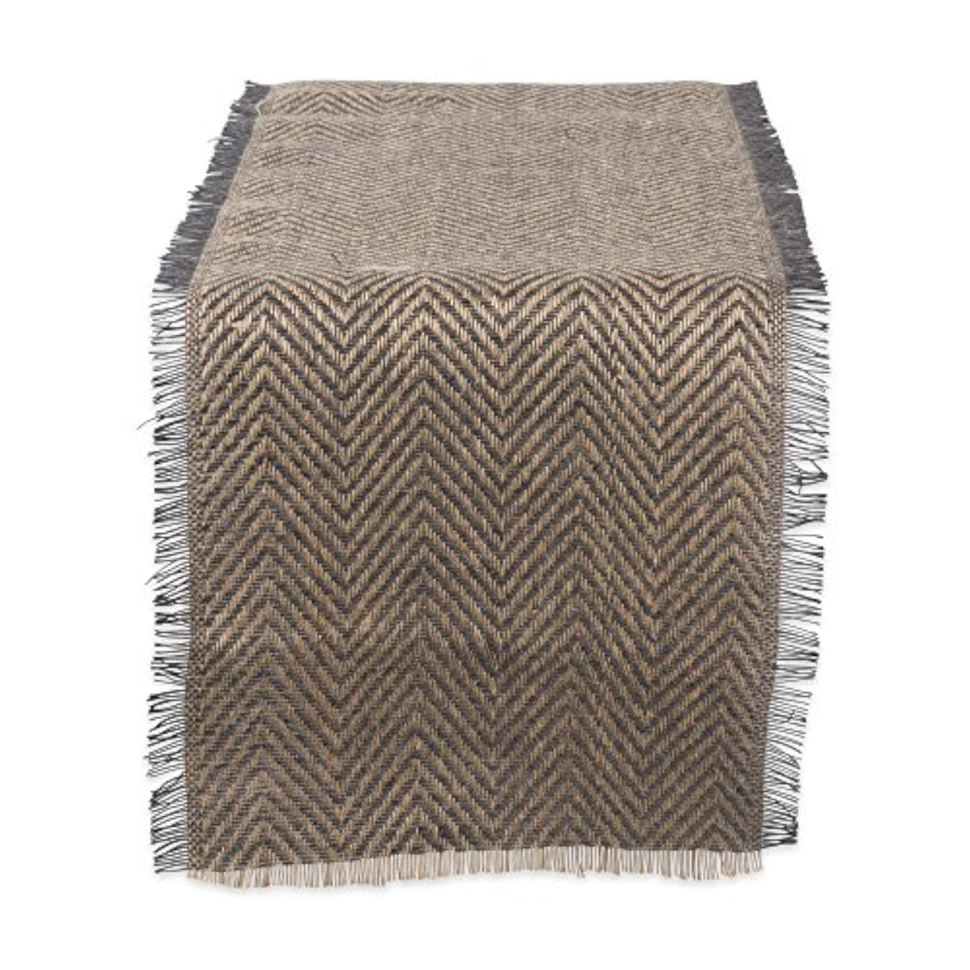 Natural Jute Burlap Table Runner, 14x108