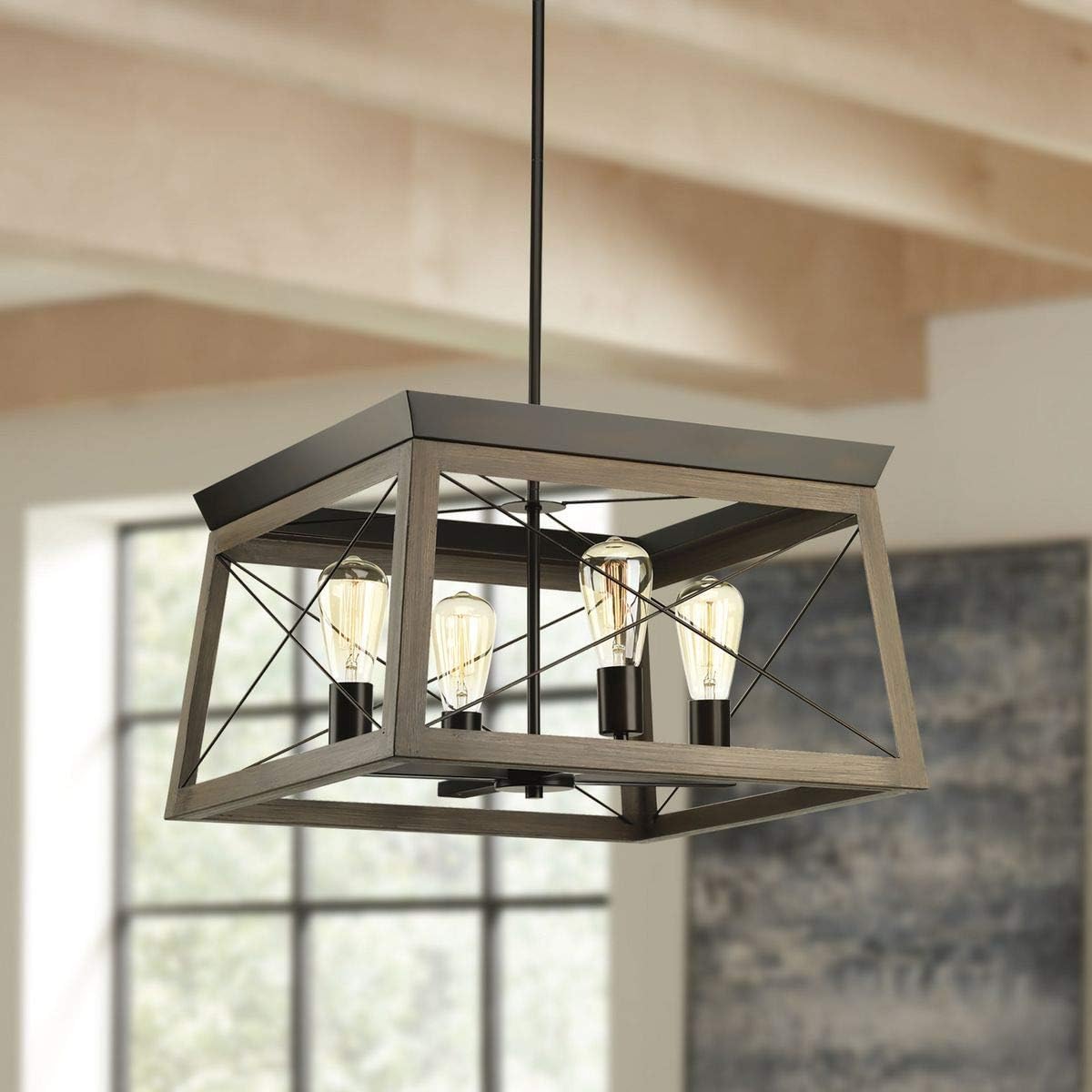 Exclusive Discount 80% Offer Briarwood Collection 4-Light Coastal Chandelier Light Antique Bronze