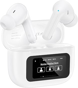 Pixel Buds Wireless Earbuds for Google Pixel 10a 10 9 Pro XL Fold 9a 8a 7 6 | Google Buds for 10/10a/10Pro/9/9a/9 Pro/8a/7 Pro/6/5/4, Wireless Headphones Noise Cancelling with Multi-Function Touch Screen