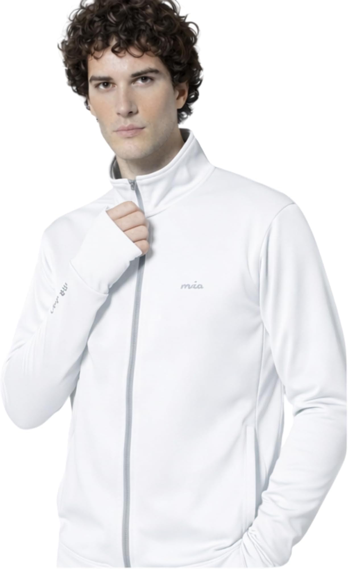 Men’s UPF 50+ Sunscreen Jacket with UV Protection, Lightweight Full-Zip Sports Running Jacket for Men, Biker Outdoor Wear