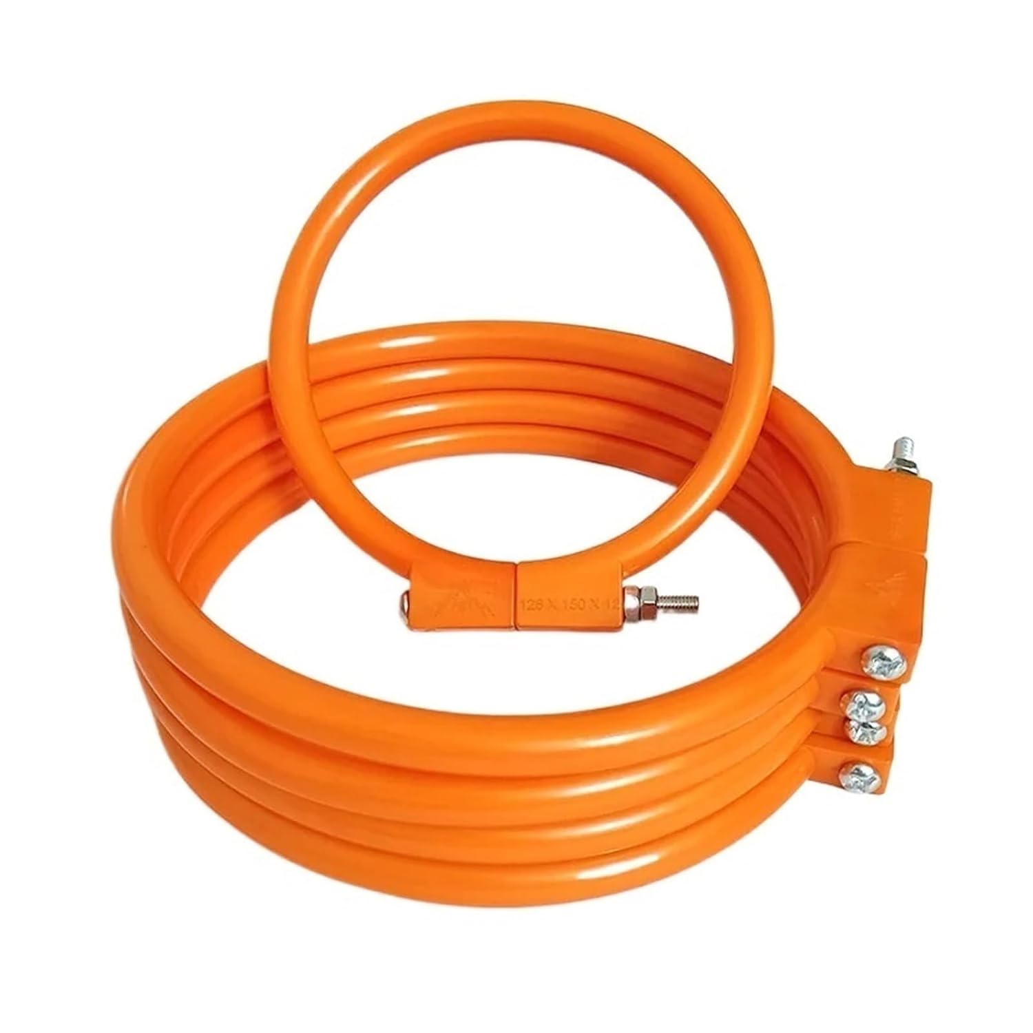2Pcs Excavator Bucket Pin Horse Shaft Ring Seal O-Ring Parts Horse Head Butter Seal Wear Rubber Fit for All Excavators (Inner Diameter 136mm)
