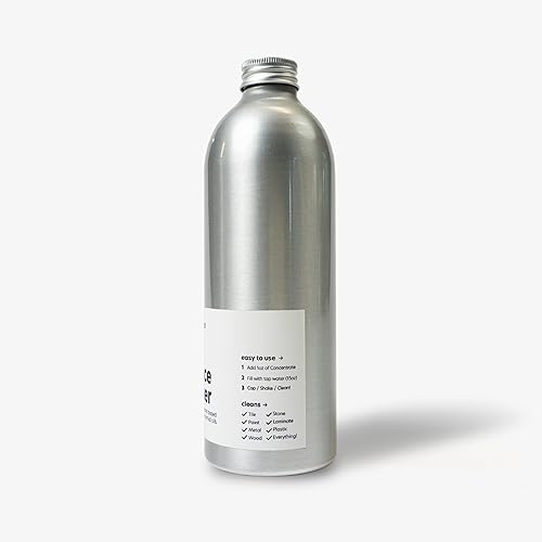 Miniatura 5 de Concentrado limpiador de superficies (recarga) purificar8 repuestos (8 onzas)  Botella de aluminio..