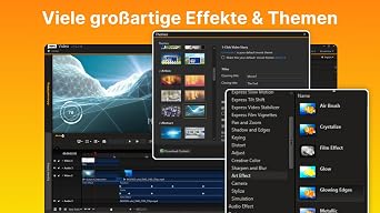Nero Video 2026 auf USB-Stick Videos & Diashows schneiden erstellen Multi-Track Schnitt Effekte & Vorlagen 4K/8K HEVC Streamen & Abspielen unlimitierte Lizenz 1 PC Windows 11/10/8/7
