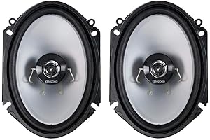 Kenwood 6x8 2-Way 250 Watt Car Stereo Speakers: Premium Audio for Dynamic Driving