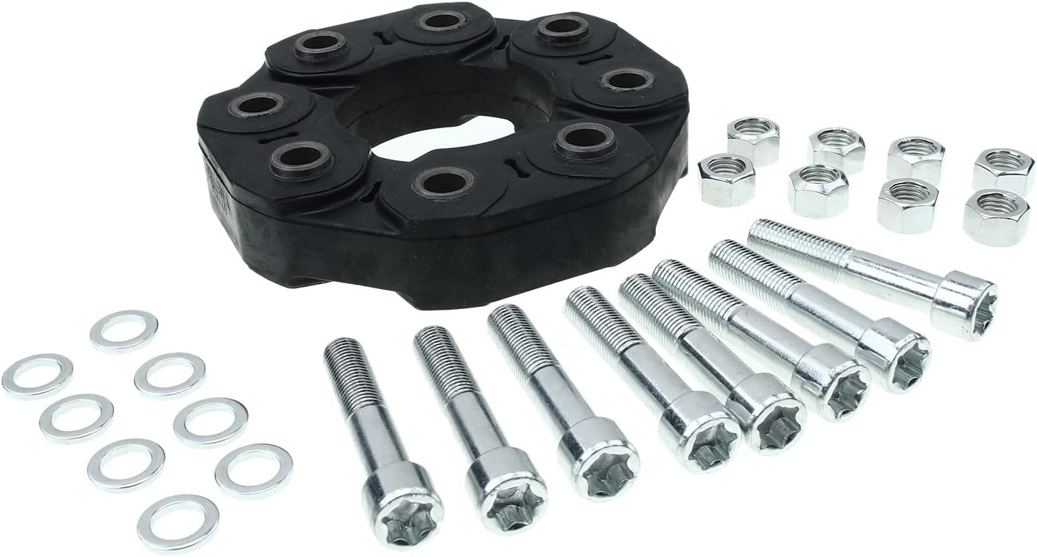 A-Premium Front and Rear Driveshaft Couplers Compatible with Mercedes-Benz C63 AMG 2008-2014 E550 E63 AMG 2007-2011 E320 S600 S63 SL55 CLS63 AMG 2-PC Set