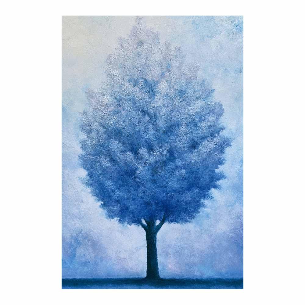 XENIOU Landscape Wall Art Cosmic Golden Nebula Tree canvas painting wall art, Living Room Bedroom Hallway Stairs Decoration.(Multicolor)-70x100cm Unframed