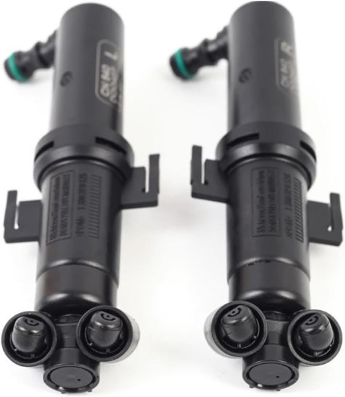 Left + Right Car Headlight Washer Nozzle Car Headlamp Cleaning Jet Compatible with Q5 2009-2012 OEM No. 8r0 955 101 8r0955101 8r0 955 102 8r0955102