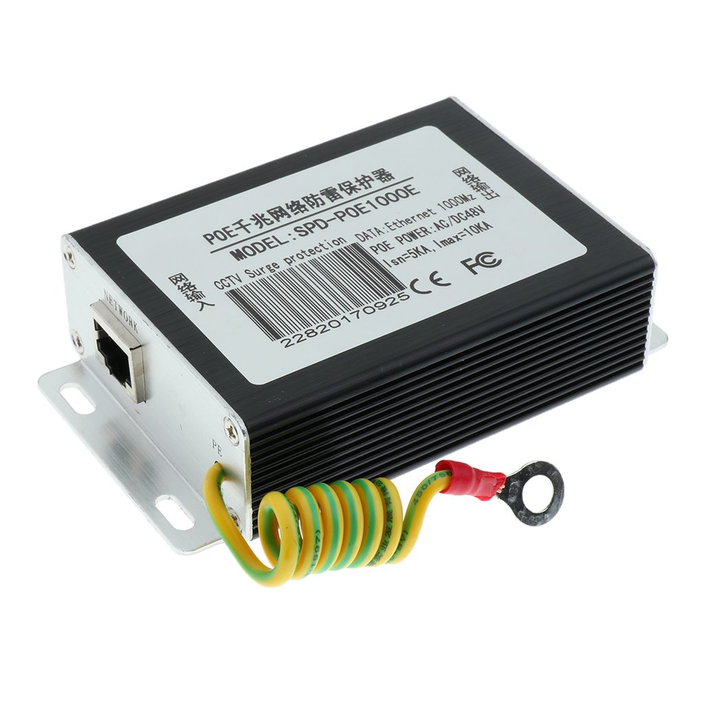 Segolike Ethernet Surge Protector (Shielded)for 1000Mz PoE Modem Thunder & Lighting Arrester Protection-image-40
