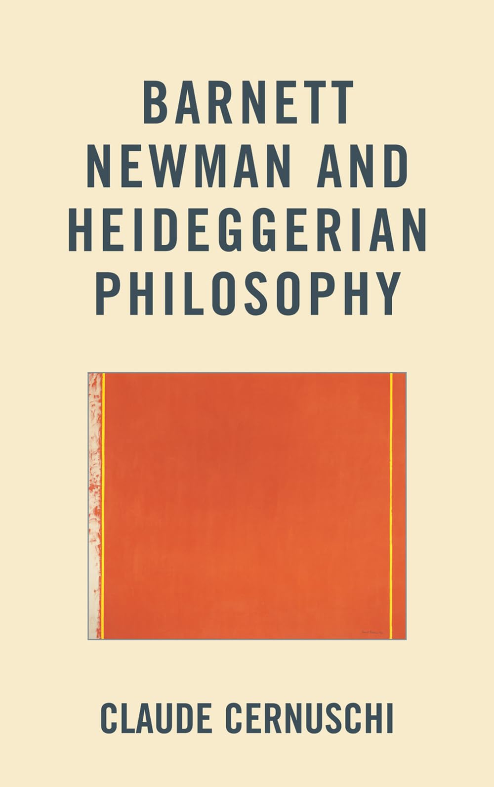 Barnett Newman and Heideggerian Philosophy comprendre l'art abstrait sans confusion théorique