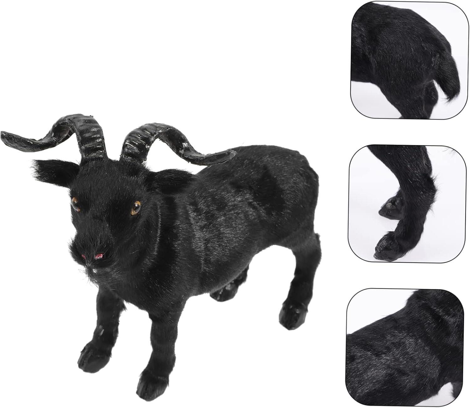 Artificial Goat Sculpture Charming Outdoor Garden Statue Fun Farm Goat Ornament for Home Decor Premium Quality for Relaxing Atmosphere