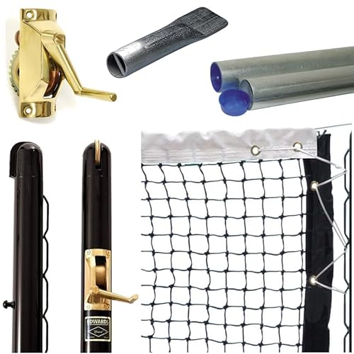 MacGregor 42' 2.5mm Varsity 300 Tennis Net – Optional Seasonal Court Maintenance Kit