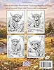 Highland Cows in Nature: Adult Coloring Book of Peaceful Countryside Landscapes #1