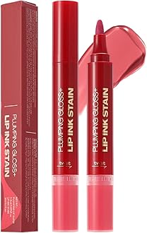 Lip Oil and Liner Combo Set | Tinted Lip Oil and Liner Combo - Moisturizing Nourishing Beauty Makeup Cosmetics for Friends Family Sister Girls Wife Women