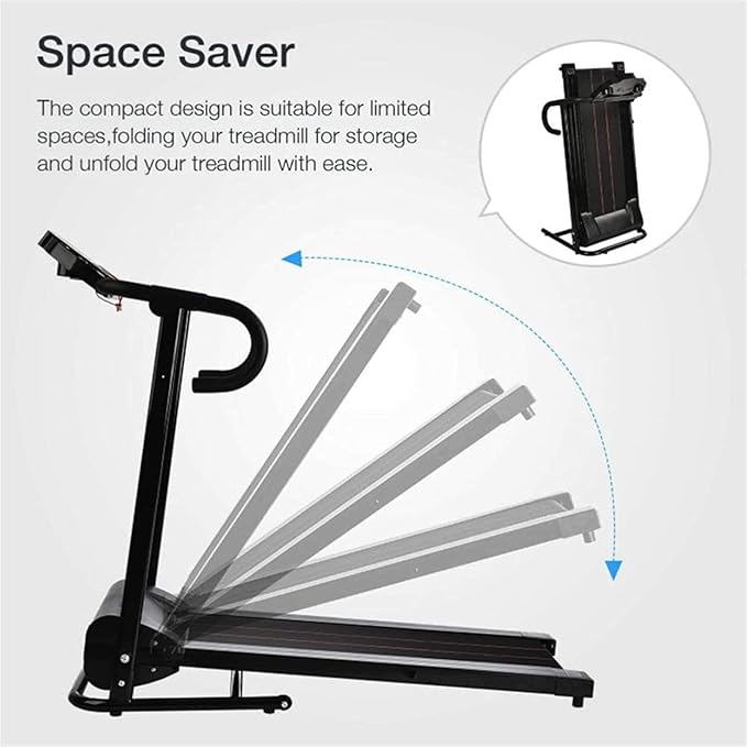 Caminadora Eléctrica Plegable para el Hogar con Motor 500W y Pantalla LED miniatura 3