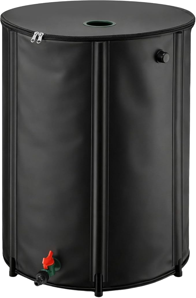 Rain Water Tank Barrel 225L Rainwater Storage Collection