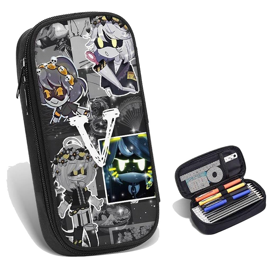 Murder Uzi Drone Pencil Case | Stylish, Practical, and Large Capacity Pencil Pouch | Versatile Storage for Stationery, Toiletries, Makeup, Travel & Office Supplies (Purple-5)