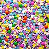 Galaxy Mix - Edible Sprinkle Topping | great for Holiday Baking, Decorating Brownies, Cakes, Cookies, Doughnuts, Ice Cream, & More - (3.5oz Jar)