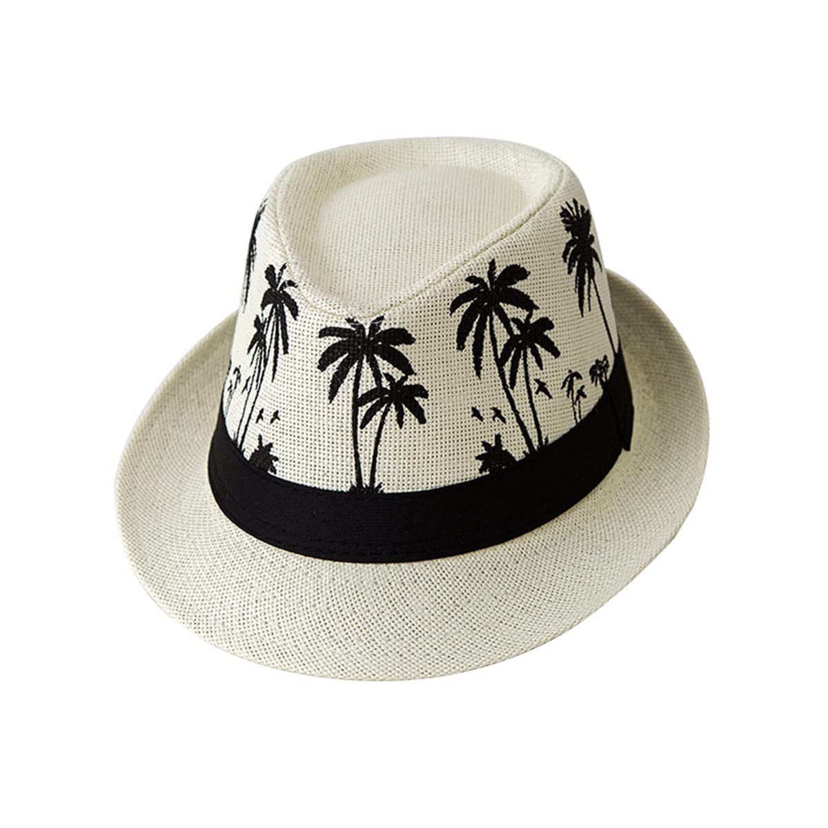 Amazon.com: ECYC Ltd Unisex Panama Straw Hats Short Brim 