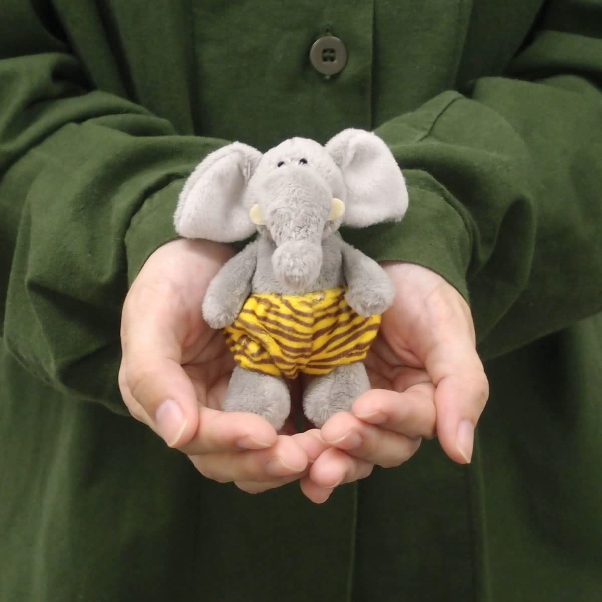 Amazon.co.jp: NICI キーホルダー ゾウ イートン トラガラパンツ 10cm