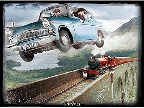 Miniatura 2 de Prime 3d H Redstring - Rompecabezas lenticular de Harry Potter Ford Anglia 500 piezas (efecto 3D)
