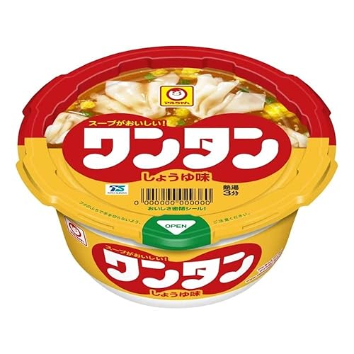 "Mini Wonton" Sabor de salsa de soja 1.1oz 4pcs Sopa instantánea japonesa Maruchan Ninjapo