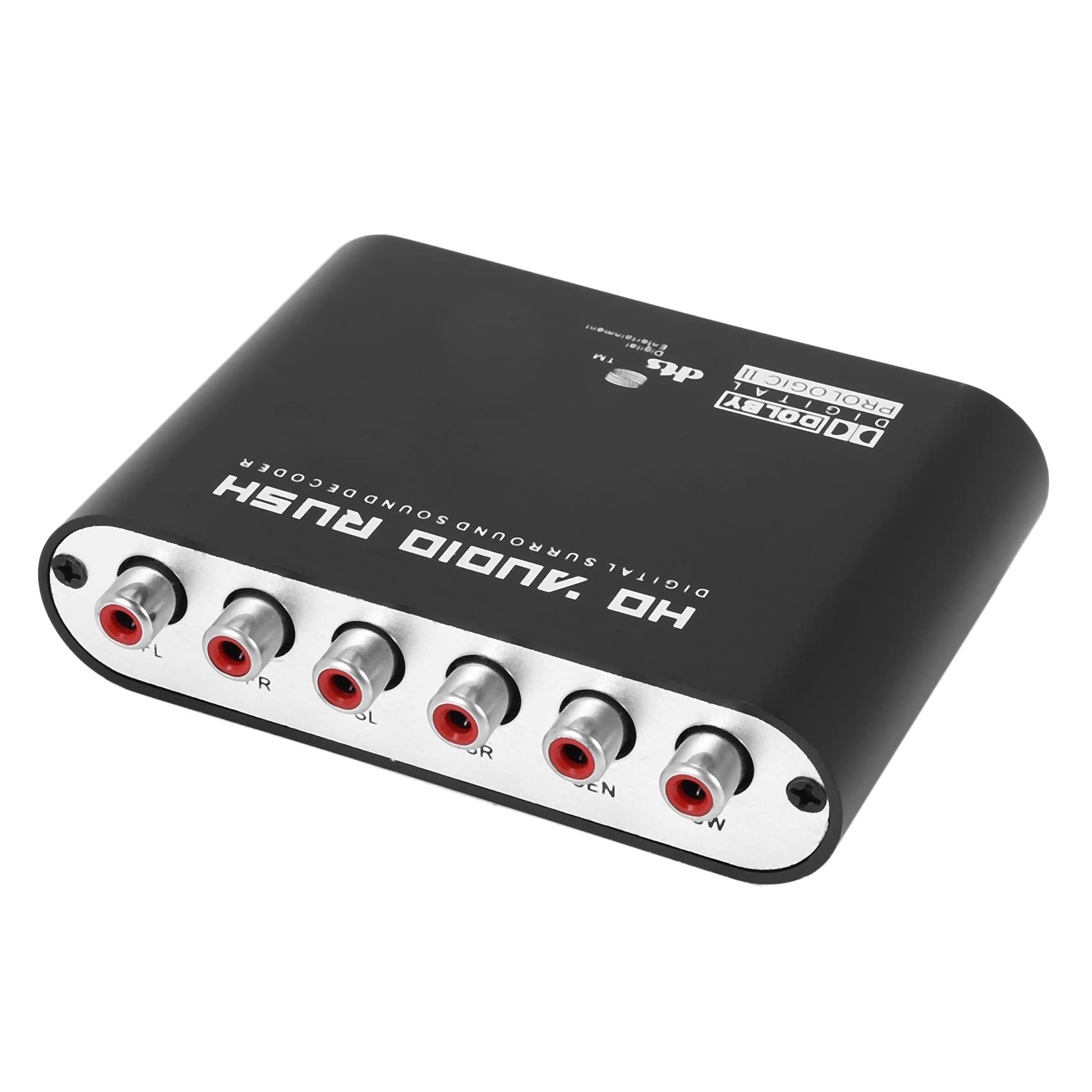 5.1 Ch Audio Decoder Spdif Coaxial a DTS Ac3 Digital a 5.1 Amplificador Convertidor Analógico para, Reproductor De DVD,